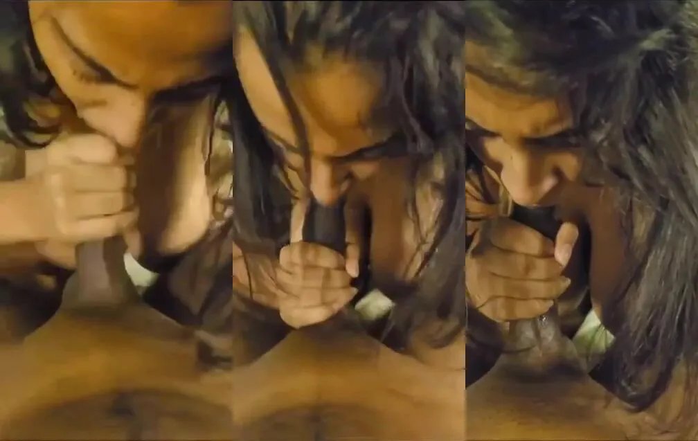 Slutty Telugu girl makes bf cums with excellent hand skills & BJ