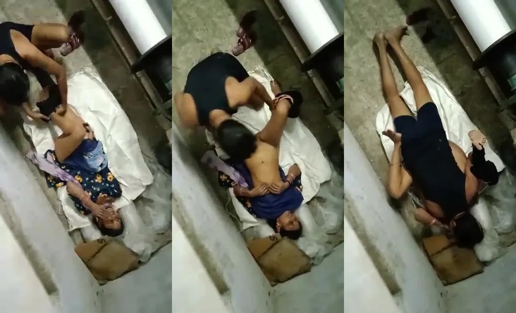 Tamil husband caught his cheating wife fucking with lover in cctv camera