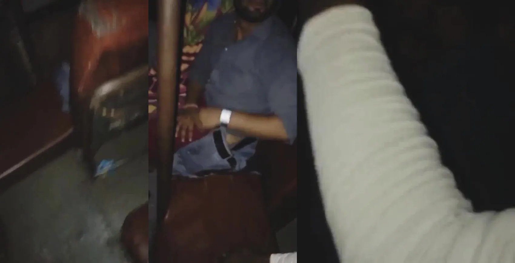 UP bus conductor and passanger girl caught while fucking in bus